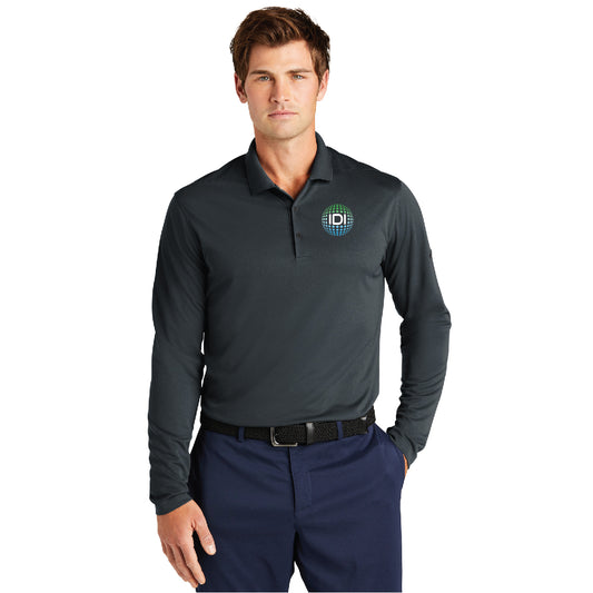 Nike Dri-FIT Micro Pique 2.0 Long Sleeve Polo - IDI